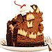 Banana Chocolate Fudge Cake